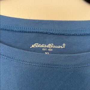 Eddie Bauer Classic Blue Crewneck